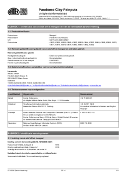 Veiligheidsinformatieblad