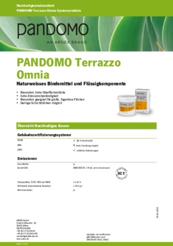 Nachhaltigkeitsdatenblatt