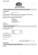 PANDOMO® SP-PS veiligheidsinformatieblad component A