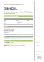 PANDOMO® PR Nachhaltigkeitsdatenblatt 
