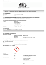 PANDOMO® SP-PS Fiche de sécurité Composant B 