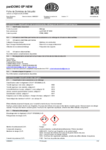 PANDOMO® EP NOUVEAU Fiche de sécurité Hardener