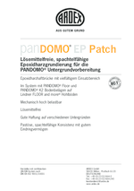 PANDOMO® EP Patch